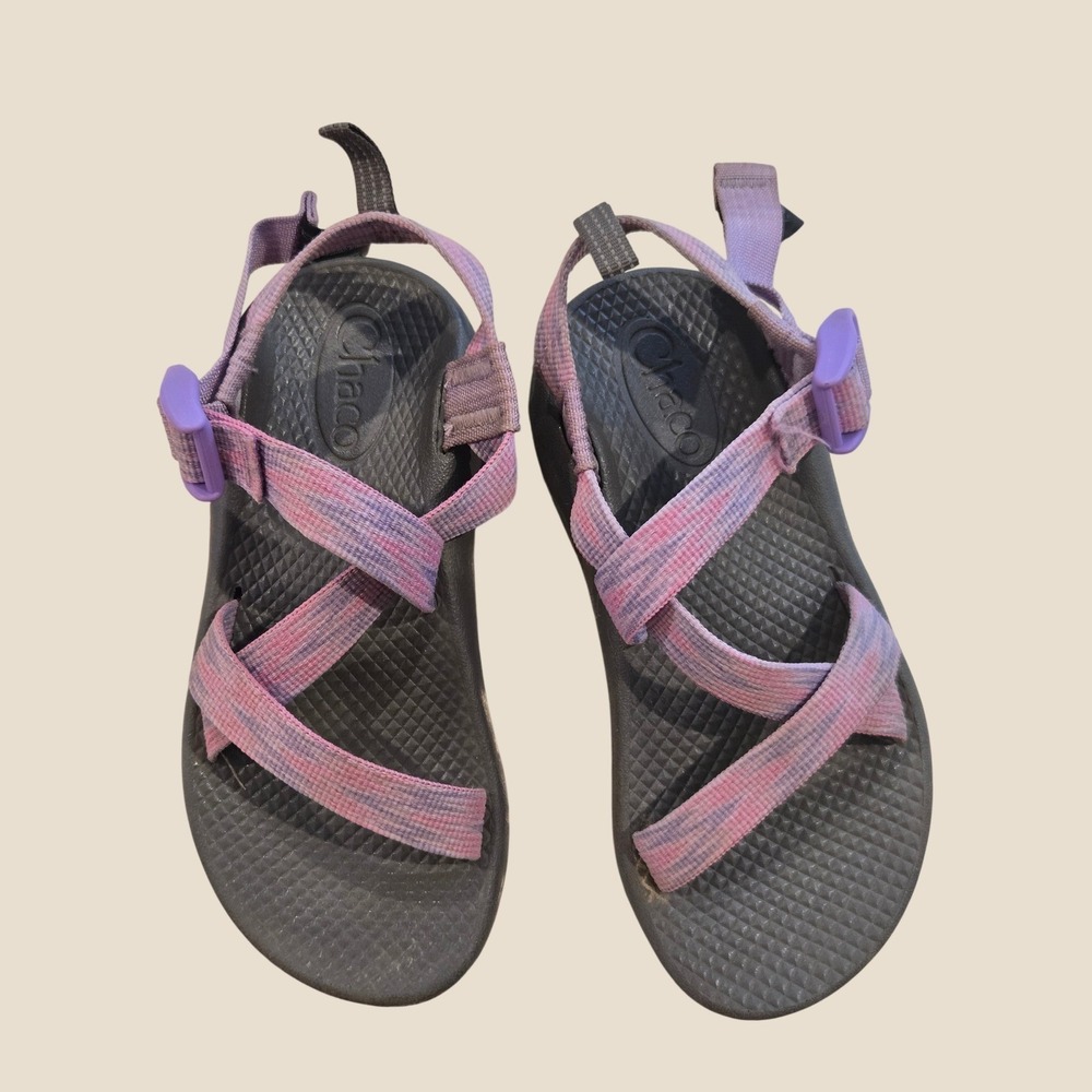 Chaco Kids Z1 Ecotread Purple Pink Sport Sandals JCH180384 Size 1